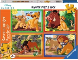 Puzzle Ravensburger Disney: El Rey León 4×42 piezas