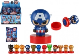 Sellos Marvel Bops 'N Tops - Mezcla de tipos en sobre