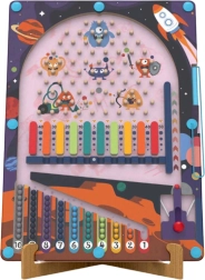Pinball magnético Espacio 2 en 1 – juego de madera 2Kids Toys
