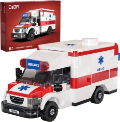Set de construcción CaDA ambulancia MedSwift Guard – coche de carreras de 163 piezas
