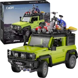 Set de construcción CaDA todoterreno 2 en 1 SUZUKI JIMNY, verde, 1803 piezas