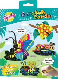 Set para rascar – imágenes de insectos para niños