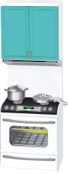 Cocinita infantil con efectos, 10 × 8 × 32 cm