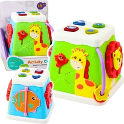 Cubo educativo interactivo para niños