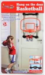 Canasta de baloncesto para puerta con contador y sonidos