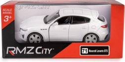 Modelo metálico de coche MASERATI Levante GTS 2019 1:32 blanco – RMZ City