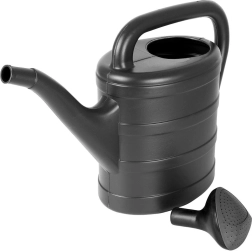 Regadera de jardín de plástico 5 l gris