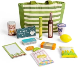 Bolsa de compras con accesorios Bigjigs Toys