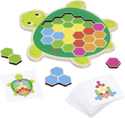 Goki Rompecabezas de madera Tortuga