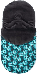 Saco de invierno New Baby verde para carrito y silla de coche