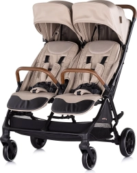 Cochecito deportivo doble CHIPOLINO Twinity Cloud