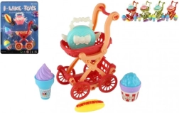 Cochecito mini con accesorios para niños