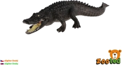 Figura de plástico de aligátor chino de 19 cm