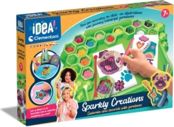 CLEMENTONI Idea Art laboratorio de decoración – pegatinas de moda 3D con pedrería