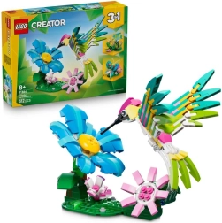 LEGO Creator 3 en 1 Animales salvajes: colibrí colorido