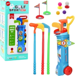 Set de golf infantil con carrito - 20 piezas