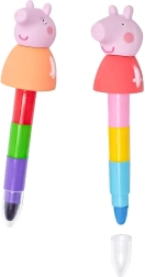 Ceras apilables PEPPA PIG, mix de colores, 2 uds