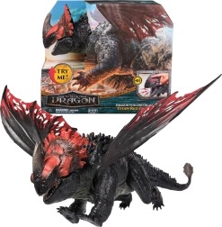 Figura de dragón Titan Red Death 58,5 cm – CÓMO ENTRENAR A TU DRAGÓN de Spin Master