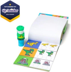 Libro de pegatinas STICKER WOW – dinosaurios