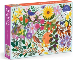 Puzzle Galison Estaciones en flores 1000 piezas