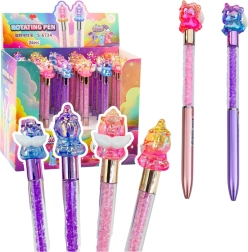 Bolígrafo de gel colorido con unicornio