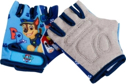 Guantes de ciclismo infantiles Patrulla Canina azules