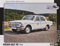Puzzle de coches retro Volha GAZ 24 (1983) – 40 piezas