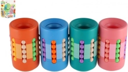 Rompecabezas torre colorida y portalápices