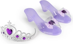 Set de princesa con zapatitos morado