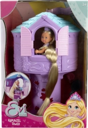 Evi Love torre de Rapunzel con muñeca