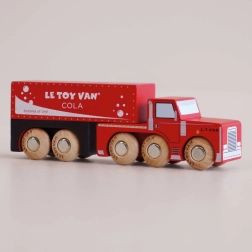 Cochecito de madera Toby – camión de reparto rojo Le Toy Van