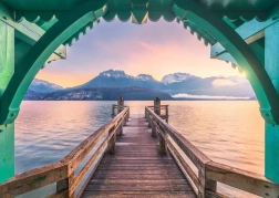 Puzzle RAVENSBURGER Lago de Annecy 1000 piezas