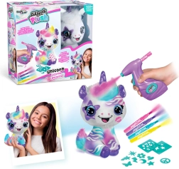 Airbrush studio – unicornio peluche creativo para colorear