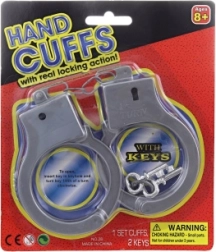 Esposas de plástico para niños con llaves