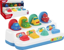 Vehículos pop‑up interactivos WOOPIE para niños