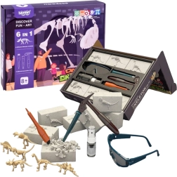 Woopie pequeño arqueólogo – excavaciones de 6 esqueletos de dinosaurio