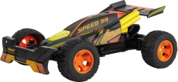 Coche RC Carrera Orange Jumper con rampa