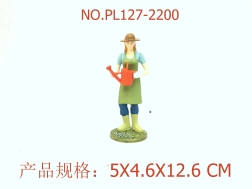 Figura de granjera 12,6 cm