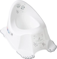 Orinal infantil musical con antideslizante Búho blanco