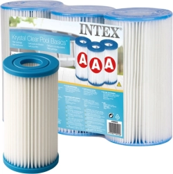 Filtro para bomba de piscina tipo A, juego de 3 uds INTEX