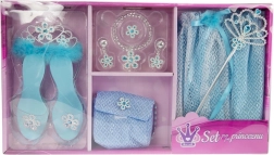 Set de princesa en color azul