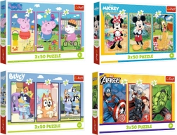 Puzzle 3×50 piezas – motivo aleatorio