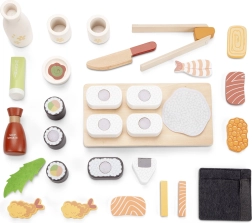 Set de sushi de madera para niños