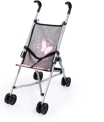 Cochecito para muñecas Bayer Buggy gris