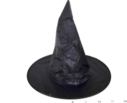 Sombrero de bruja negro 35 × 35 cm