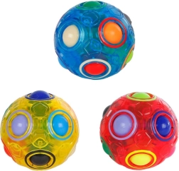 Rompecabezas Magic Ball – bola 3D con bolitas de colores