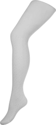 Leotardos infantiles de algodón NEW BABY 3D, grises con lunares, talla 140–146