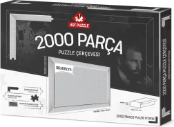 Marco para puzzle 96x68 cm blanco