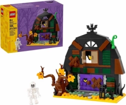 LEGO Granero de Halloween: set de construcción de Halloween con detalles espeluznantes