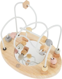Laberinto motriz Bieco con espejo, rosa